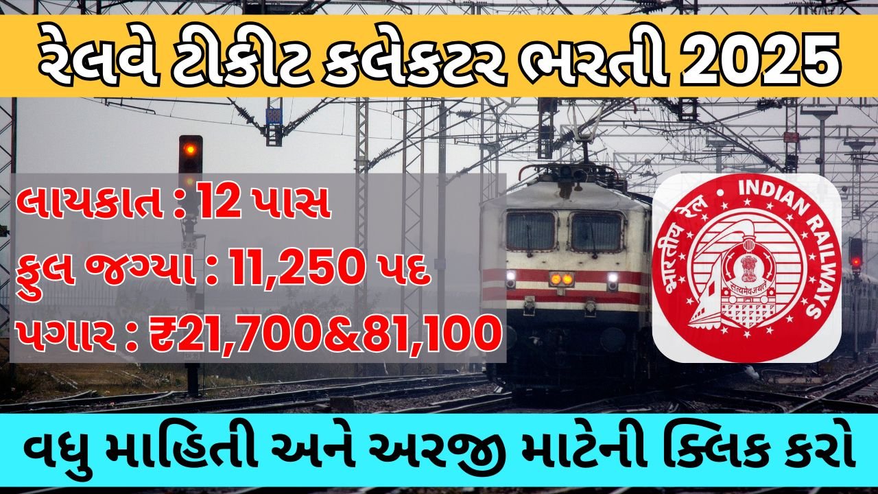 Railway Ticket Collector Recruitment 2025