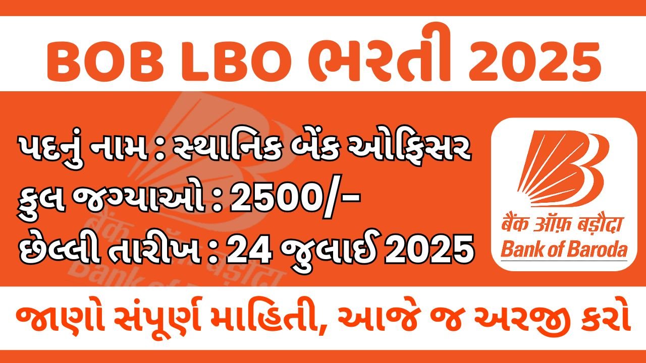BOB LBO Recruitment 2025
