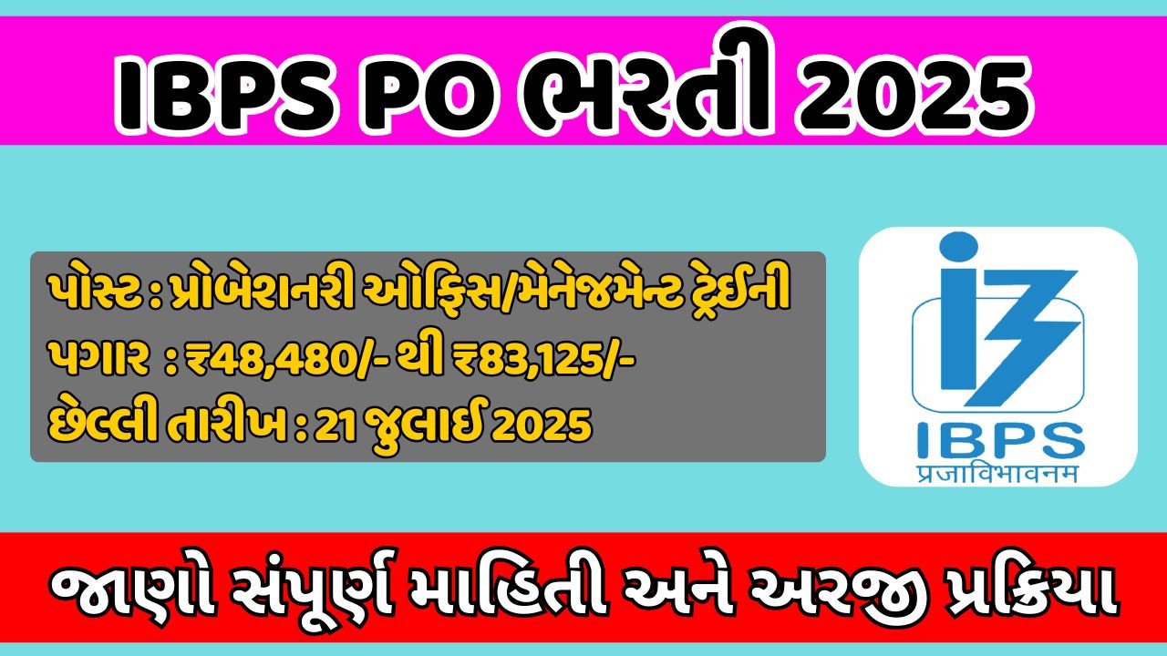 IBPS PO Recruitment 2025