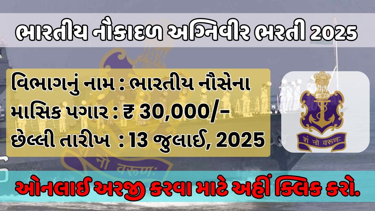 Indian Navy Agniveer Recruitment 2025