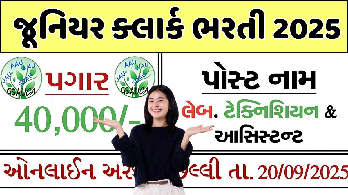 Gujarat Agricultural Universities Recruitment