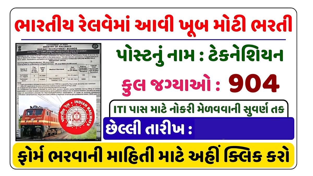 Railway Apprentice Recruitment 2025